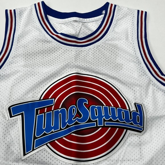 Michael Jordan Tune Squad Space Jam Toon Jersey Mens Small White Basketball #23 - Picture 3 of 8
